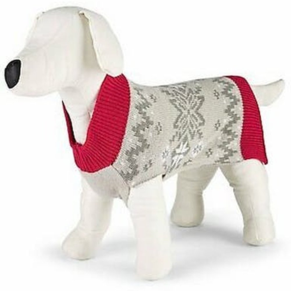 FAMILY Pajamas Matching Winter Fairisle Pet Sweater, Various Sizes
